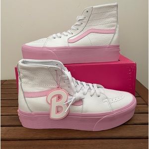 Vans Barbie SK8-Hi Tapered Stackform Skate Shoes W10